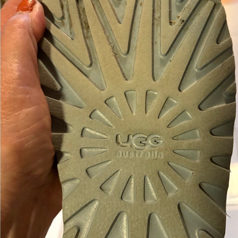‘Beautiful Pastel Sequined Ugg Boots’ - Picture 2 of 8